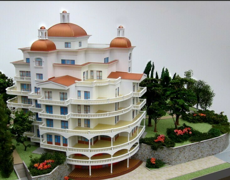 Модель архитектурного здания выполненный на заказ
