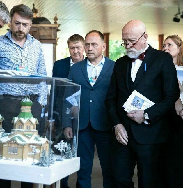 Макет изготовленный на заказ для выставки