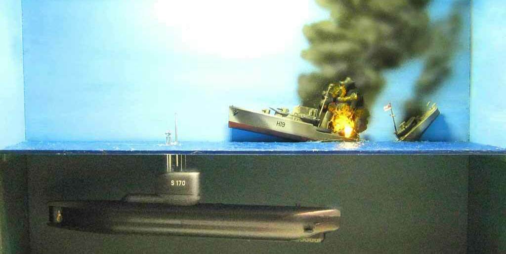 Диорама изготовленная для музея на заказ в макетной студии Диорама изготовленная для музея на заказ в макетной студии