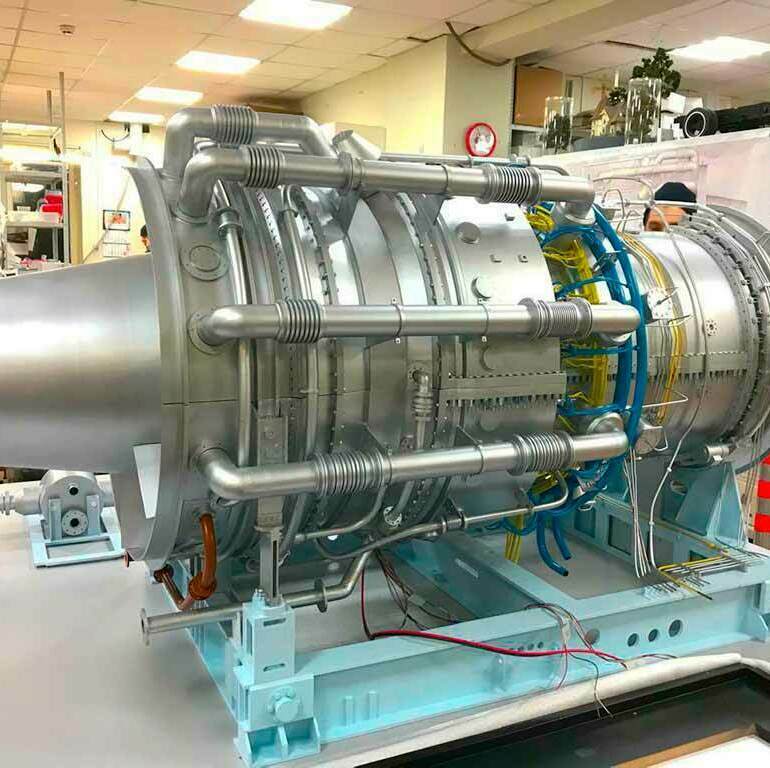 Промышленный масштабный макет газовой турбины, изготовленный на заказ для выставки Промышленный масштабный макет газовой турбины, изготовленный на заказ для выставки