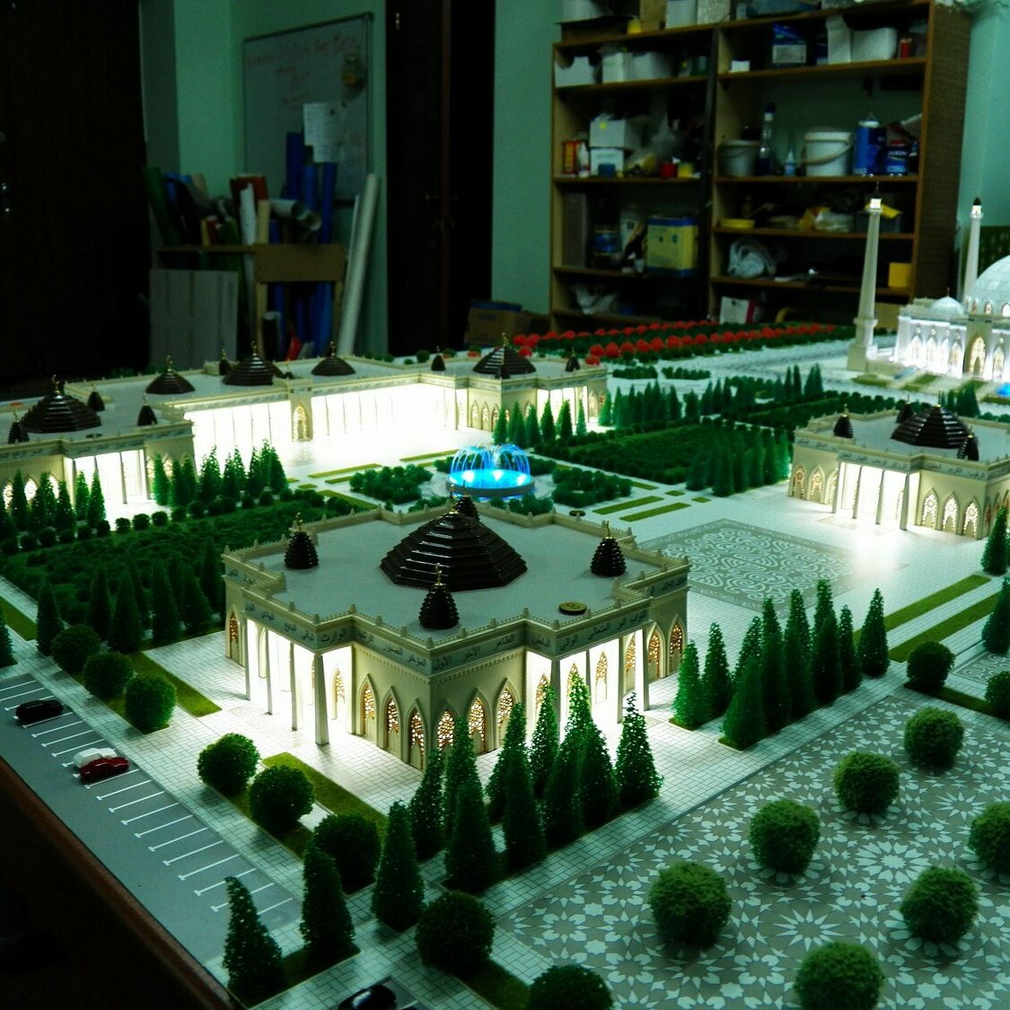 Архитектурный макет мечети