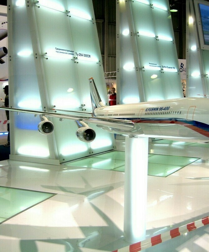 Модель самолёта выполненная на заказ