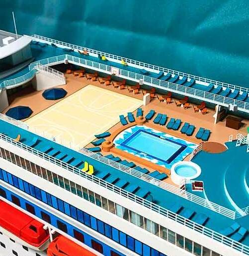 Title: Эксклюзивная масштабная модель круизного лайнера на заказ — детализированная копия с бассейном, зоной отдыха и палубой для музейной экспозиции или коллекционной выставки. Реалистичный дизайн палубы и спасательных шлюпок  Alt: Масштабная модель круизного лайнера с высокой детализацией: виден бассейн с голубой водой, зона отдыха с шезлонгами, спортивная площадка, спасательные шлюпки красного цвета, радиолокационные купола и дымовая труба. Проработаны балконы кают, перила палубы, лестницы и элементы экстерьера. Модель изготовлена на заказ, идеально подходит для презентации в музее или пополнения частной коллекции. Реалистичные пропорции и цветовые решения создают эффект настоящего судна. ━━━━━━━━━━━━━━━━━━ На основе: 1. Companies.RBC.ru: Компания «Пиксель Плюс»: Продвинули в Яндексе и Google сайт… 2. blog.cybermarketing.ru: Полезные инструменты, анализ эффективности и советы по оптимизации… 3. elama.ru: Рассказываем, как использовали все возможности интернет-рекламы для… 4. kruiz.online: Узнайте все о лайнере Astoria Grande: маршруты, каюты, развлечения и…