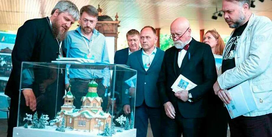 Макет изготовленный на заказ для выставки