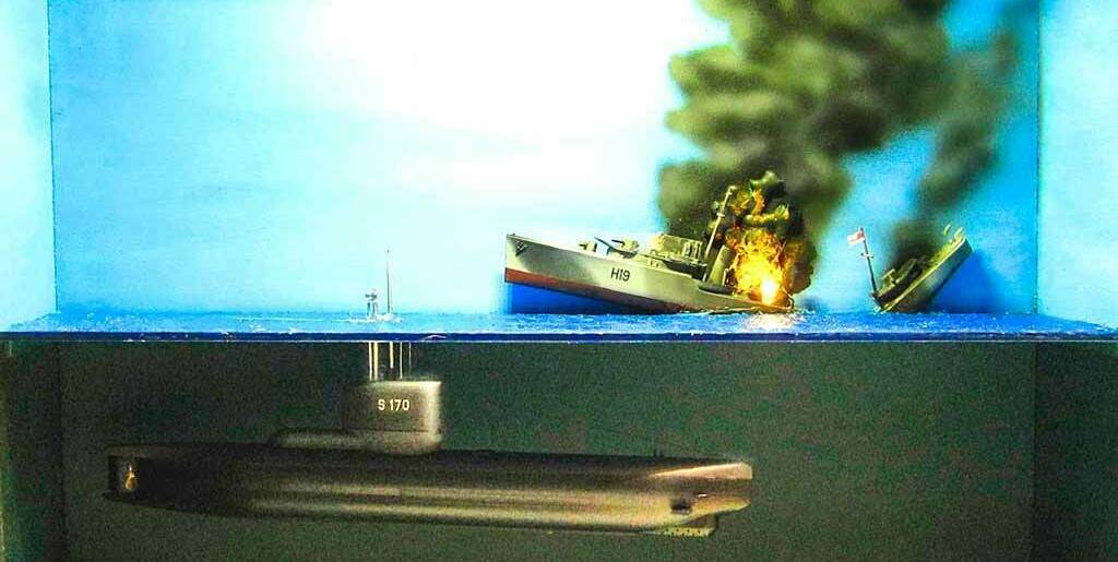 Диорама изготовленная для музея на заказ в макетной студии Диорама изготовленная для музея на заказ в макетной студии