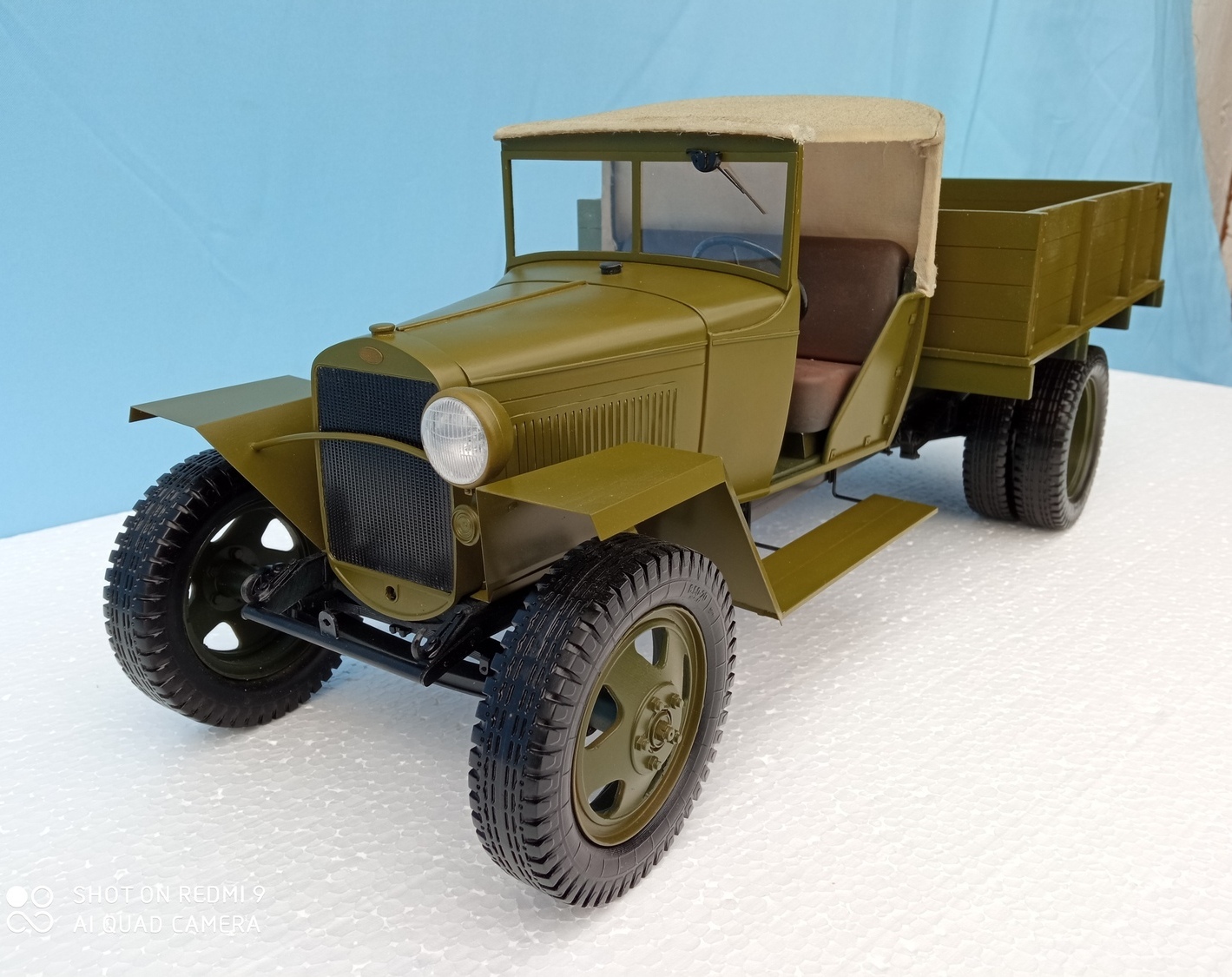 Модель "полуторки" самого массового грузового автомобиля Великой Отечественной войны