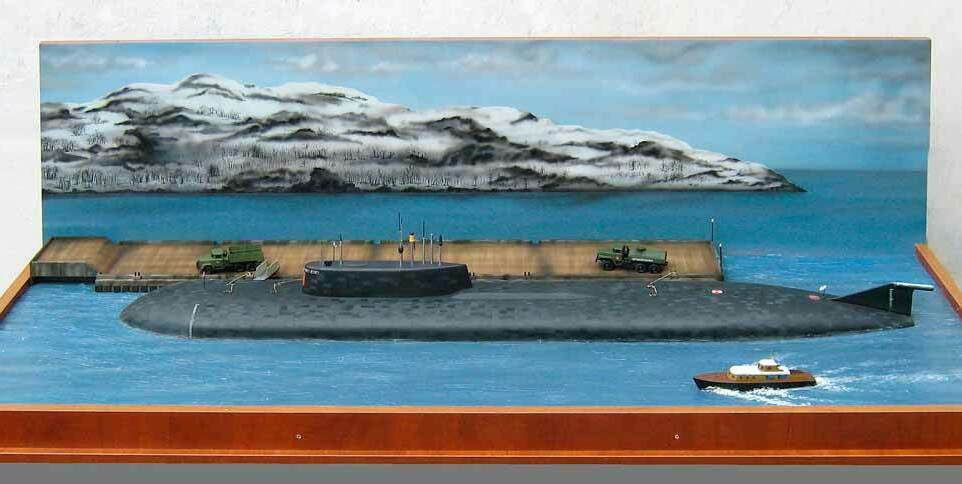 Диорама изготовленная для музея на заказ в макетной студии Диорама изготовленная для музея на заказ в макетной студии