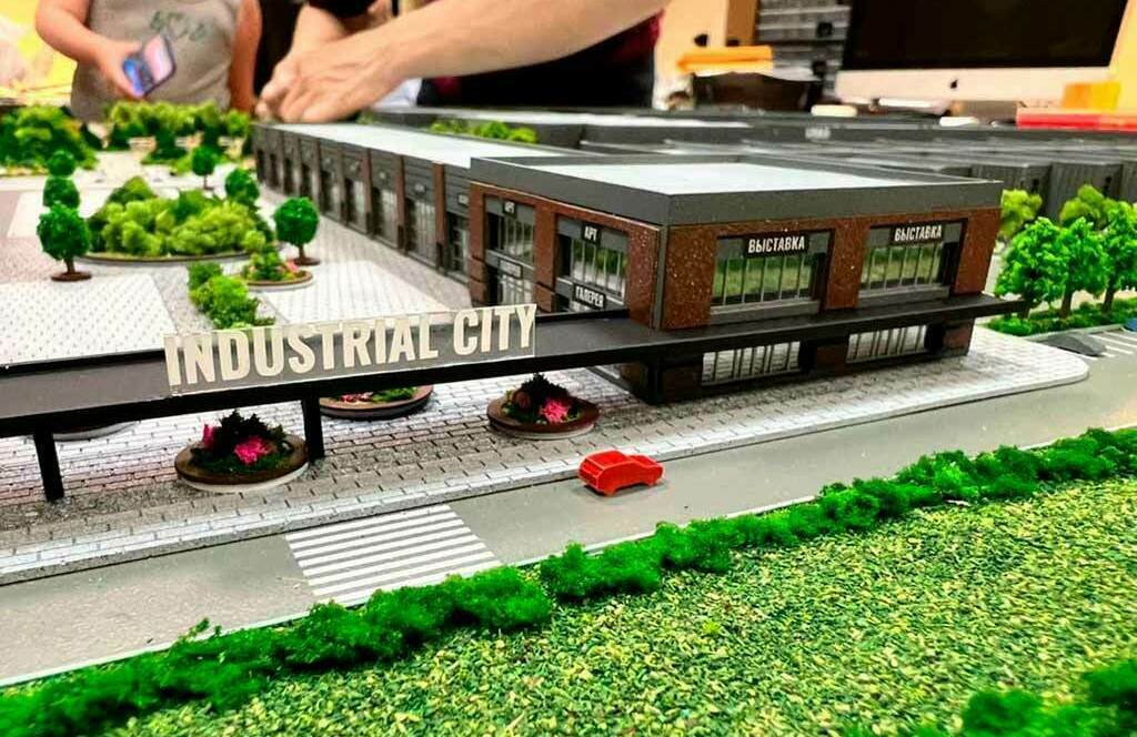 Масштабный архитектурный макет изготовленный на заказ  Масштабный архитектурный макет изготовленный на заказ