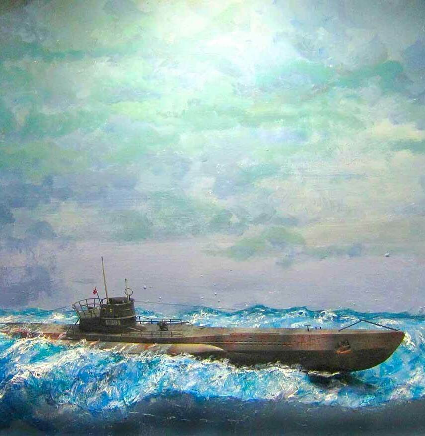 Диорама изготовленная для музея на заказ в макетной студии Диорама изготовленная для музея на заказ в макетной студии