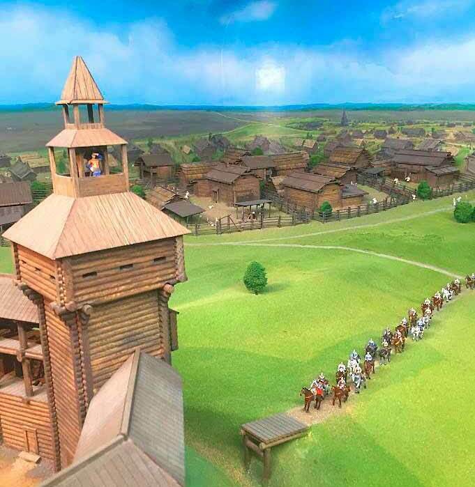 Макеты для музеев изготовленные на заказ Эти макеты изготовлены в виде экспонатов для музеев в нашей макетной мастерской