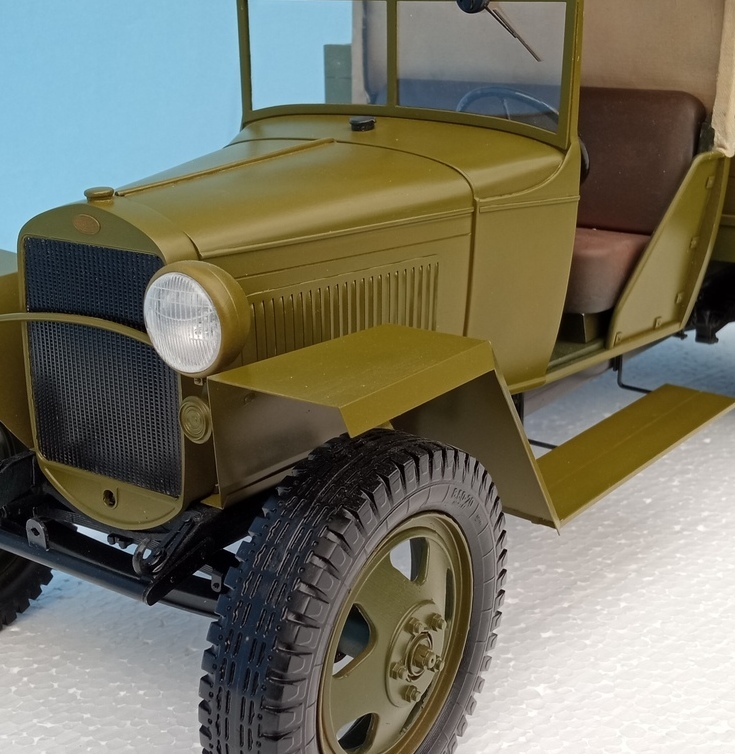 Масштабный макет грузовой автомобиль ГАЗ-ММ («полуторка») Модель "полуторки" самого массового грузового автомобиля Великой Отечественной войны. Коллекционная модель легендарного советского грузовика ГАЗ-АА (Полуторка)